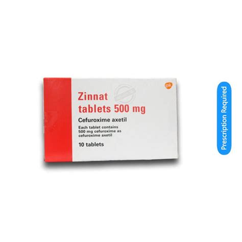 Buy Rx: Zinnat 500 mg Tablet Online – Southstar Drug.